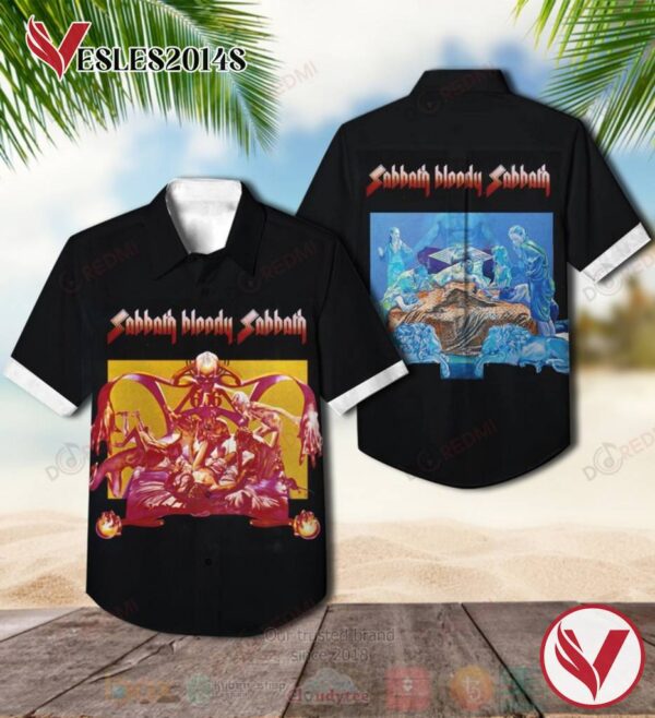 Black Sabbath 1973 Album Hawaiian Shirt, Best Gift For Music Lovers Vesles2014S