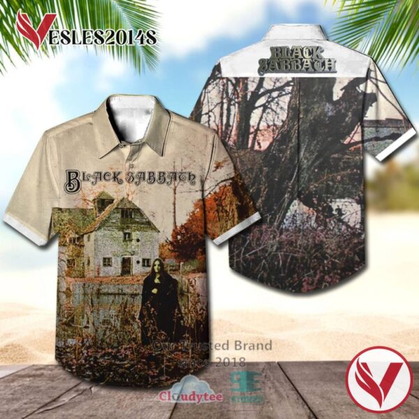 Black Sabbath Black Sabbath Albums Hawaiian Shirt, Best Gift For Music Lovers Vesles2014S