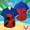 Black Sabbath Born Again Album Cover Blue Hawaiian Shirt, Unique Gifts For Music Lovers - Vesles2014S