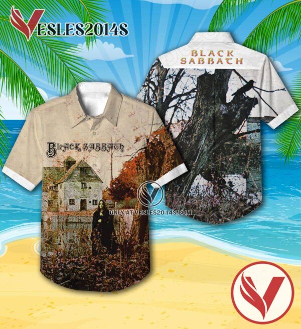 Black Sabbath Debut Album Hawaiian Shirt, Unique Gifts For Music Lovers - Vesles2014S