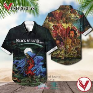 Black Sabbath Forbidden 1995 Album Hawaiian Shirt, Best Gift For Music Lovers Vesles2014S