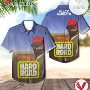 Black Sabbath Hard Road Album Cover Hawaiian Shirt, Best Gift For Music Lovers Vesles2014S