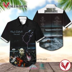 Black Sabbath Live Evil Albums Hawaiian Shirt, Best Gift For Music Lovers Vesles2014S
