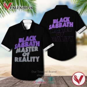 Black Sabbath Master of Reality 1971 Album Hawaiian Shirt, Best Gift For Music Lovers Vesles2014S