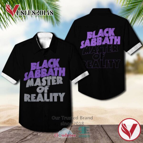 Black Sabbath Master of Reality 1971 Album Hawaiian Shirt, Best Gift For Music Lovers Vesles2014S