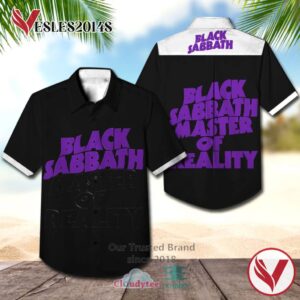 Black Sabbath Master of Reality Albums Hawaiian Shirt, Best Gift For Music Lovers Vesles2014S