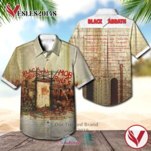 Black Sabbath Mob Rules Albums Hawaiian Shirt, Best Gift For Music Lovers Vesles2014S
