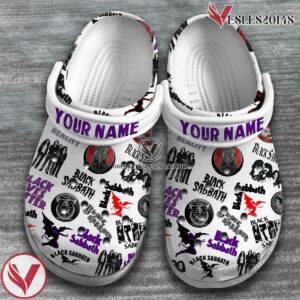 Black Sabbath Music Band Crocs Crocband Clogs Shoes, Unique Gifts For Fans - Vesles2014S 2