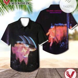 Black Sabbath Paranoid Album Cover Hawaiian Shirt, Best Gift For Music Lovers Vesles2014S