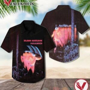 Black Sabbath Paranoid Album Hawaiian Shirt, Best Gift For Music Lovers Vesles2014S