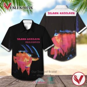 Black Sabbath Paranoid Albums Hawaiian Shirt, Best Gift For Music Lovers Vesles2014S