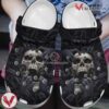 Black Skull Clog Shoes Crocbland Clog Gifts For Men, Unique Gift From  Vesles2014S