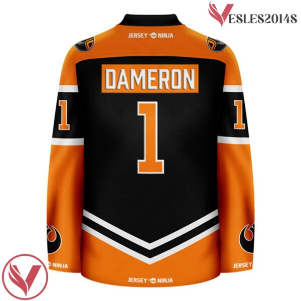 Black Squadron Dameron Hockey Jersey - Vesles2014S 3