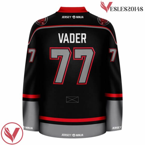 Black Squadron Vader Hockey Jersey - Vesles2014S 3