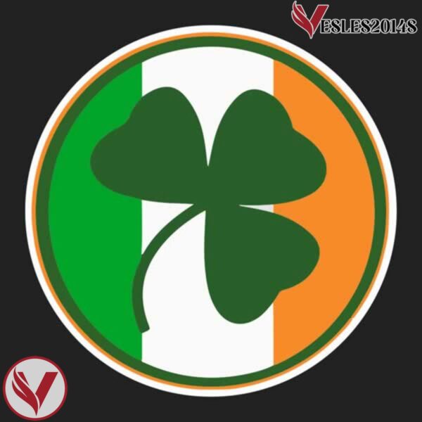 Black St Patrick's Day Irish Shamrock Holiday Hockey Jersey - Vesles2014S 4