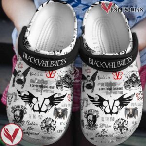 Black Veil Brides Music Crocs Crocband Clogs Shoes, Unique Gifts For Fans - Vesles2014S