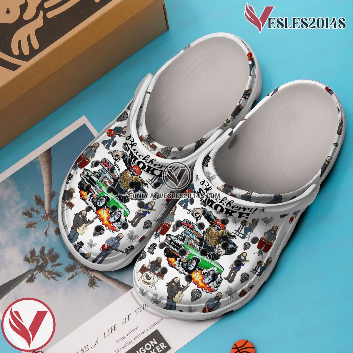 Blackberry Smoke Music Crocs Crocband Clogs Shoes, Unique Gifts For Fans Style 2 - Vesles2014S 3