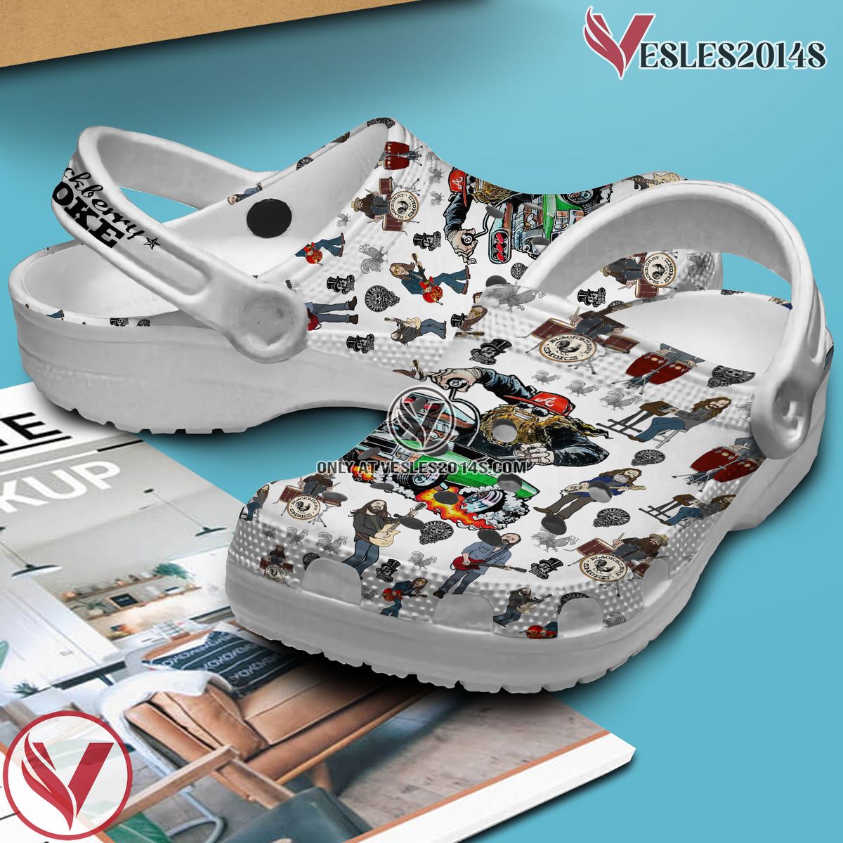 Blackberry Smoke Music Crocs Crocband Clogs Shoes, Unique Gifts For Fans Style 4 - Vesles2014S 2