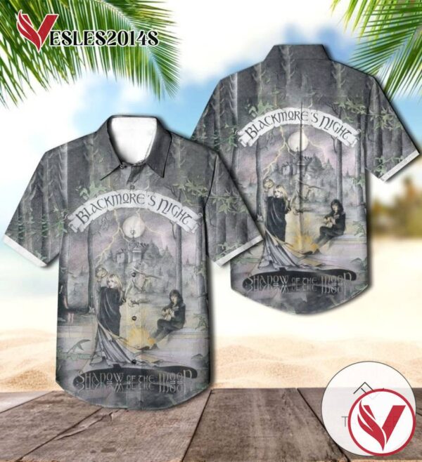 Blackmore's Night Shadow Of The Moon Album Cover Hawaiian Shirt, Best Gift For Music Lovers Vesles2014S