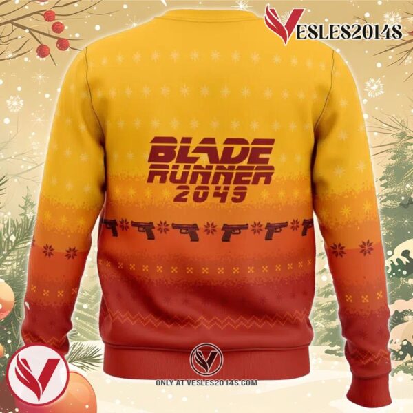 Blade Runner 2049 Ugly Christmas Sweater, Unique Christmas Gift For Fans - Vesles2014S 3