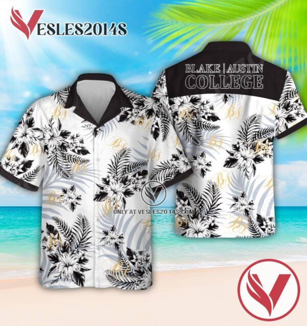 Blake Austin College Short Sleeve Shirt, Summer Shorts, Perfect Gifts Idea In Holiday - Vesles2014S 1