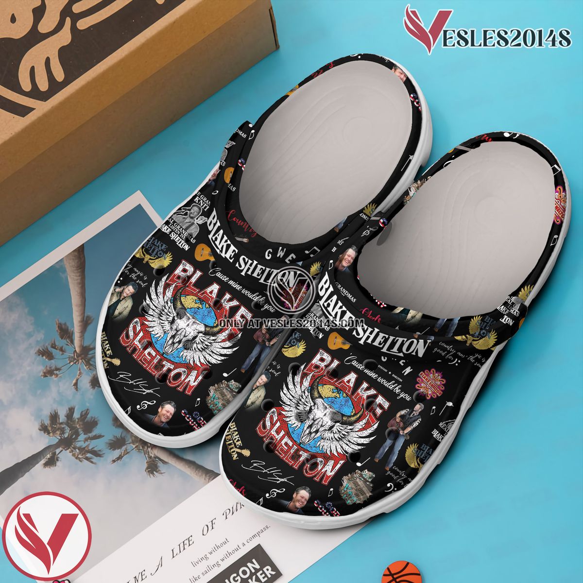 Blake Shelton Music Crocs Crocband Clogs Shoes, Unique Gifts For Fans Style 1 - Vesles2014S 3