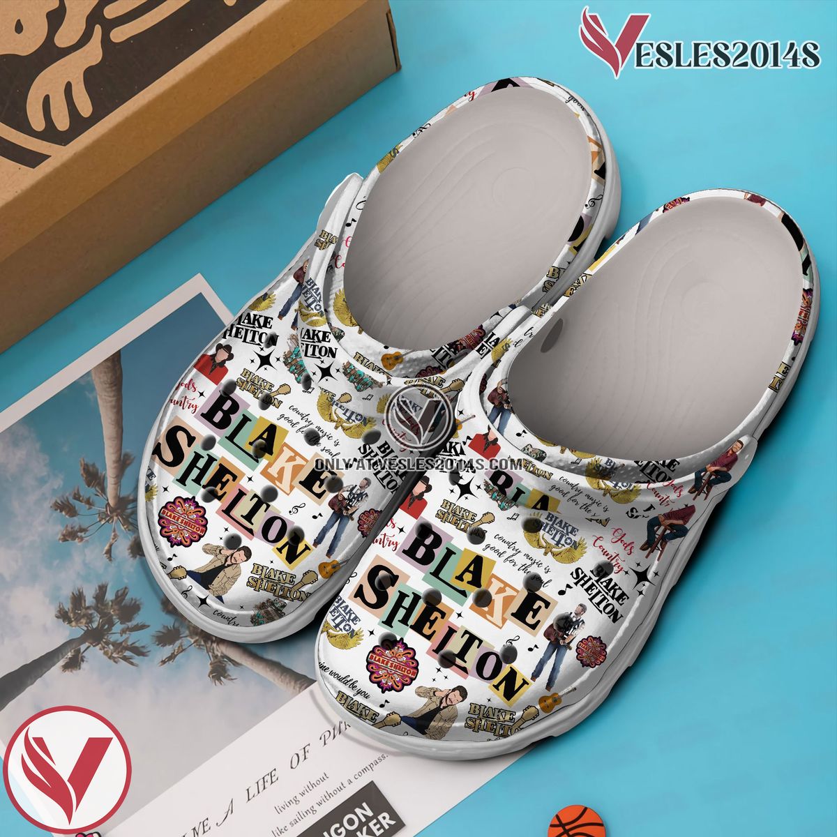 Blake Shelton Music Crocs Crocband Clogs Shoes, Unique Gifts For Fans Style 3 - Vesles2014S 3