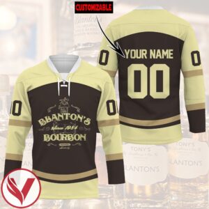 Blantons Since 1984 Bourbon Personalized Hockey Jersey, Trending Gifts For Fans - Vesles2014s