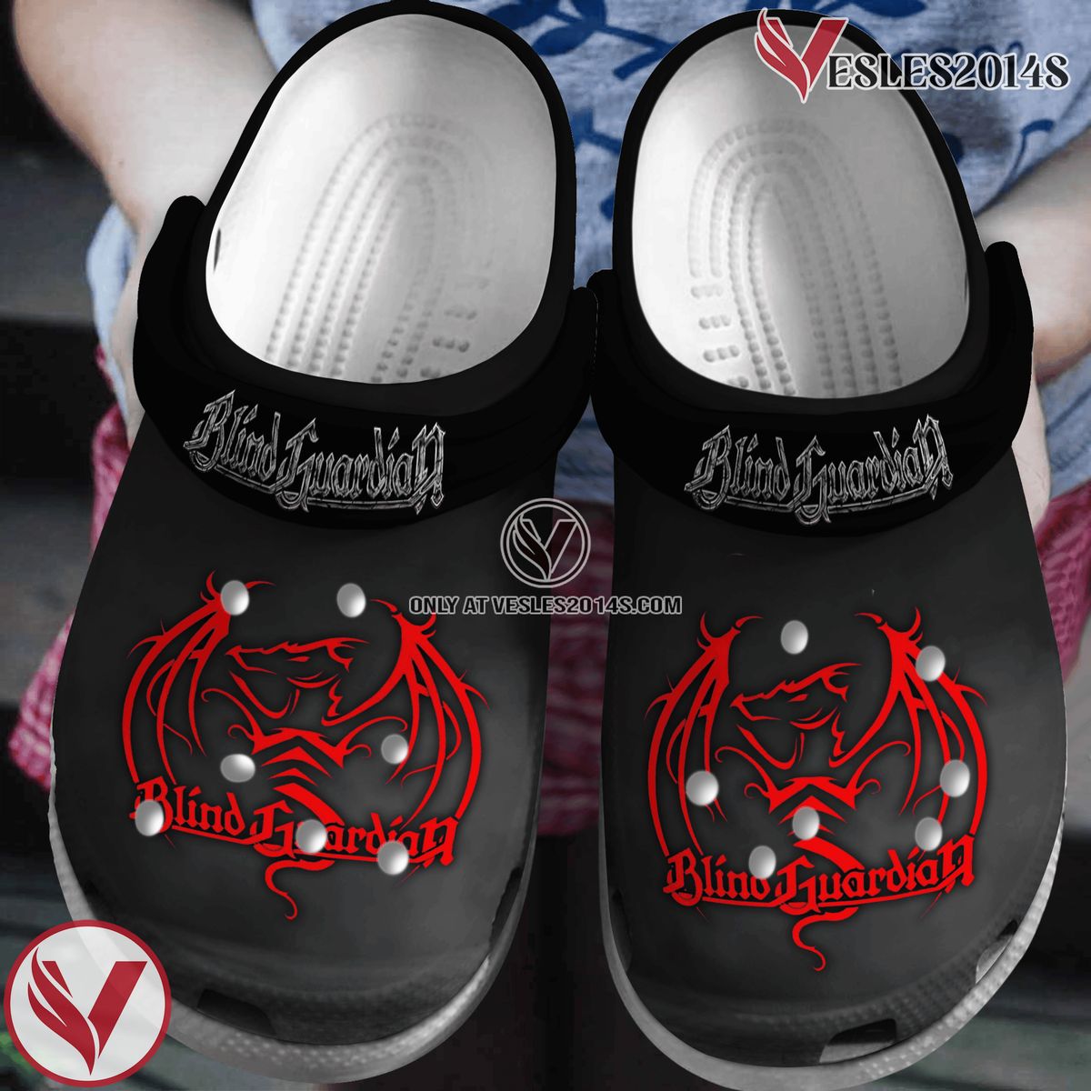 Blind Guardian Music Crocs Crocband Clogs Shoes, Unique Gifts For Fans Style 1 - Vesles2014S