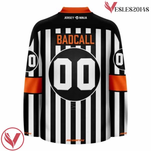 Blind Zebras Funny Hockey Jersey - Vesles2014S 3