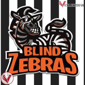 Blind Zebras Funny Hockey Jersey - Vesles2014S 4