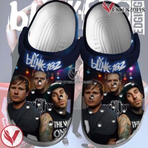 Blink-182 Band Music Crocs Crocband Clogs Shoes, Unique Gifts For Fans Style 3 - Vesles2014S 2