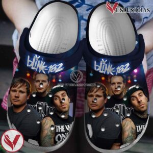 Blink-182 Band Music Crocs Crocband Clogs Shoes, Unique Gifts For Fans Style 3 - Vesles2014S
