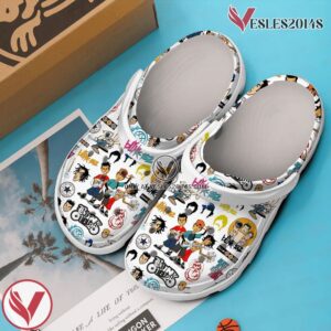 Blink-182 Music Band Crocs Crocband Clogs Shoes, Unique Gifts For Fans - Vesles2014S 3