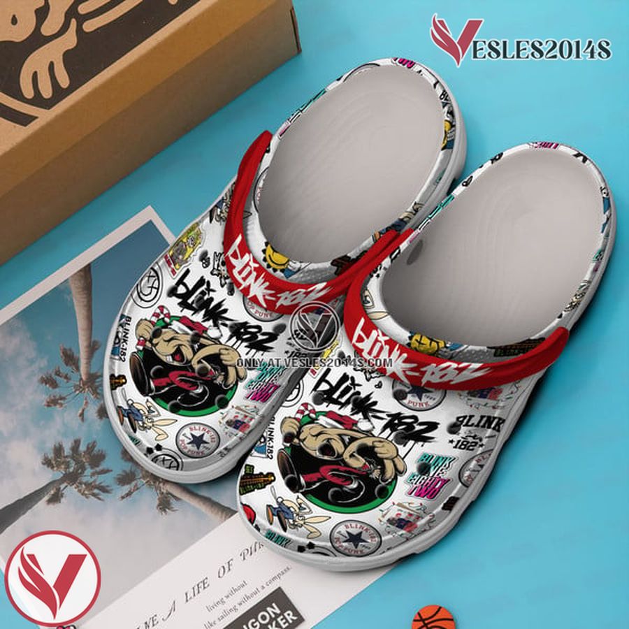 Blink 182 Music Crocs Crocband Clogs Shoes, Unique Gifts For Fans Style 12 - Vesles2014S 2