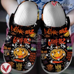 Blink-182 Music Crocs Crocband Clogs Shoes, Unique Gifts For Fans Style 2 - Vesles2014S