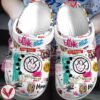 Blink 182 Music Crocs Crocband Clogs Shoes, Unique Gifts For Fans Style 27 - Vesles2014S