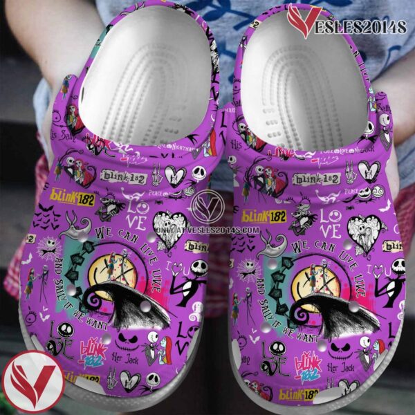 Blink 182 Music Crocs Crocband Clogs Shoes, Unique Gifts For Fans Style 3 - Vesles2014S