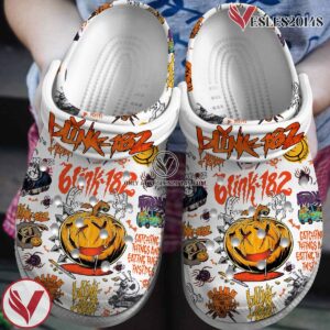 Blink 182 Music Crocs Crocband Clogs Shoes, Unique Gifts For Fans Style 34 - Vesles2014S