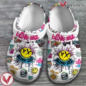 Blink-182 Music Crocs Crocband Clogs Shoes, Unique Gifts For Fans Style 4 - Vesles2014S 2