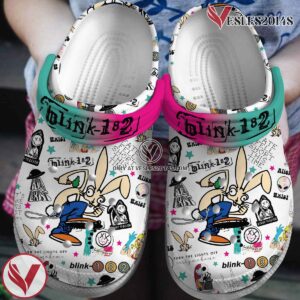 Blink-182 Music Crocs Crocband Clogs Shoes, Unique Gifts For Fans Style 5 - Vesles2014S
