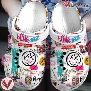 Blink-182 Music Crocs Crocband Clogs Shoes, Unique Gifts For Fans Style 9 - Vesles2014S