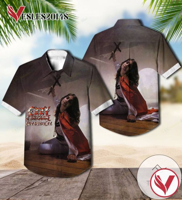 Blizzard Of Ozz Studio Album By Ozzy Osbourne Hawaiian Shirt, Best Gift For Music Lovers Vesles2014S