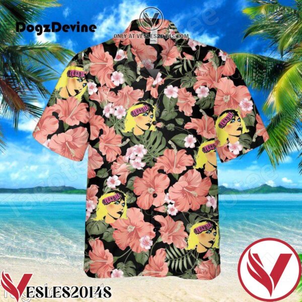 Blondie Punk Debbie Harry Hawaiian Shirt, Unique Gifts For Friends - Vesles2014S 1