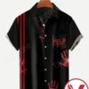 Blood Hand Help Halloween Hawaiian Shirt, Unique Gifts For Friends - Vesles2014S 1