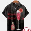 Bloody Bellini Cocktail Halloween Hawaiian Shirt, Unique Gifts For Friends - Vesles2014S 1