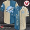 Blue Beige Blue Moon Beer Baseball Jersey, Perfect Gifts For Fans - Vesles2014S
