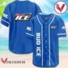 Blue Bud Ice Beer Baseball Jersey, Perfect Gifts For Fans - Vesles2014S