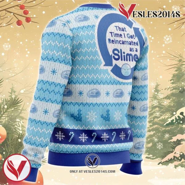 Blue Christmas That time I got reincarnated as a slime Christmas Sweater 2