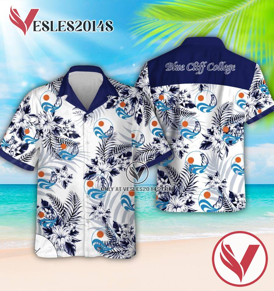Blue Cliff Career College Logo Short Sleeve Shirt, Perfect Gifts Idea In Holiday - Vesles2014S 1